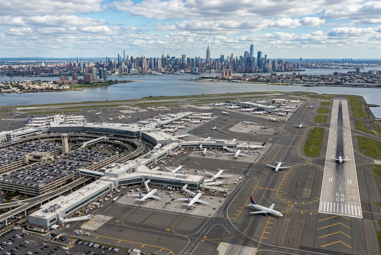 Newark Liberty International airport transfer from Burlington VT