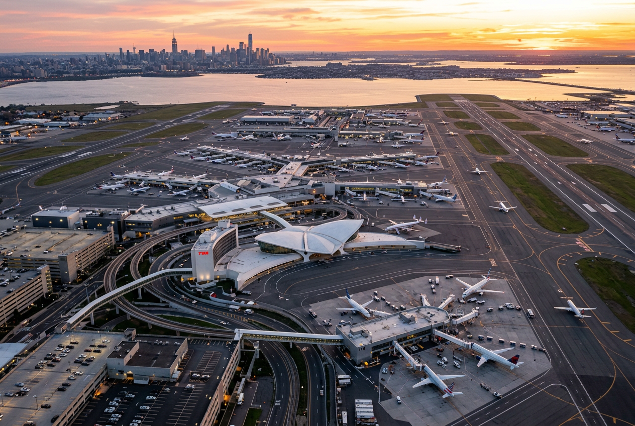 John F. Kennedy International airport transfer from Burlington VT