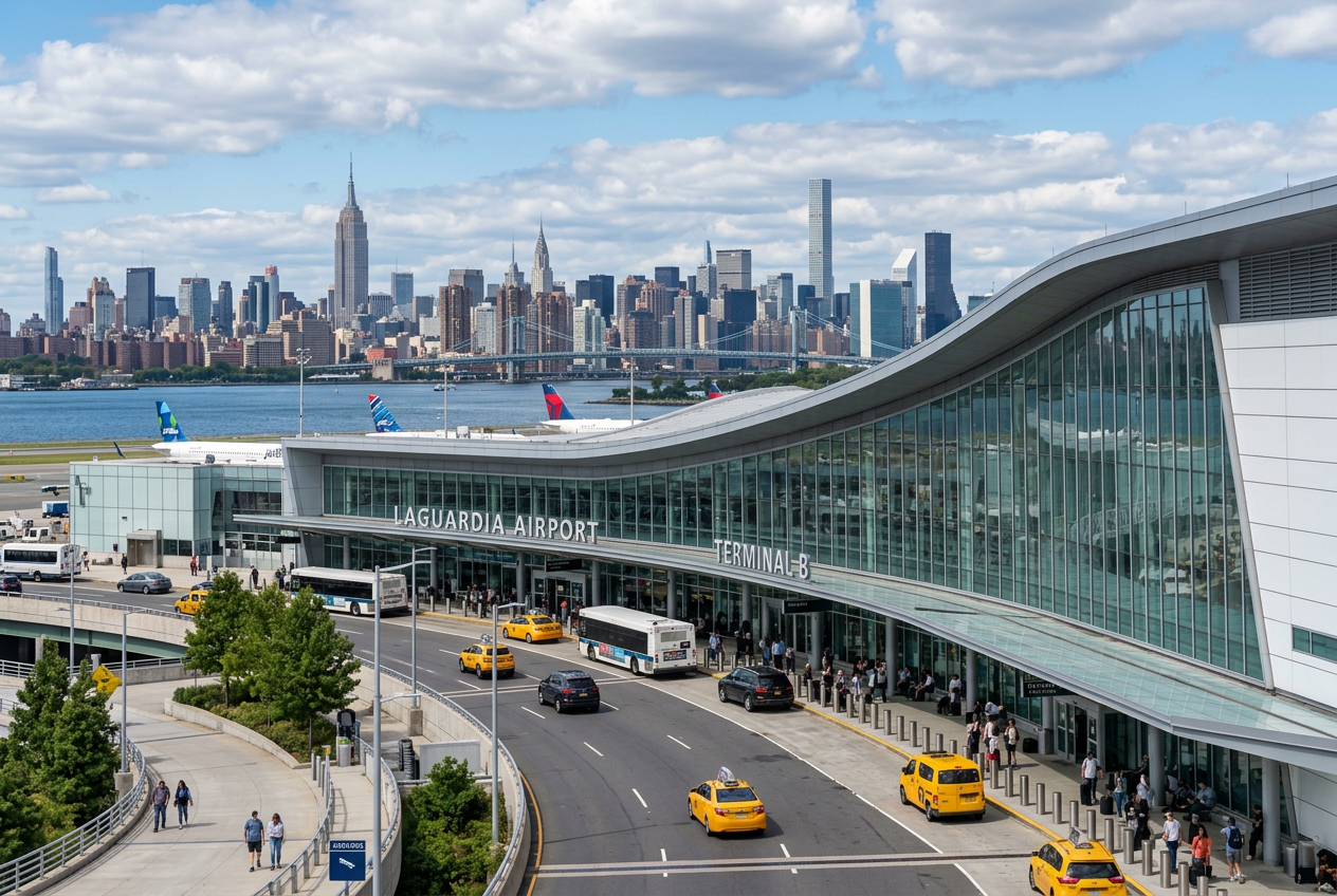 LaGuardia Airport airport transfer from Burlington VT